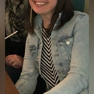 H&am fitted denim jacket in light wash